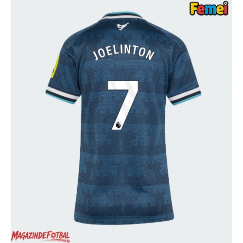 Newcastle United Joelinton #7 Tricou Fotbal Replică 2026-27 Femei Deplasare Newcastle United Joelinton #7 Tricou Fotbal Replică 2026-27 Femei Deplasare